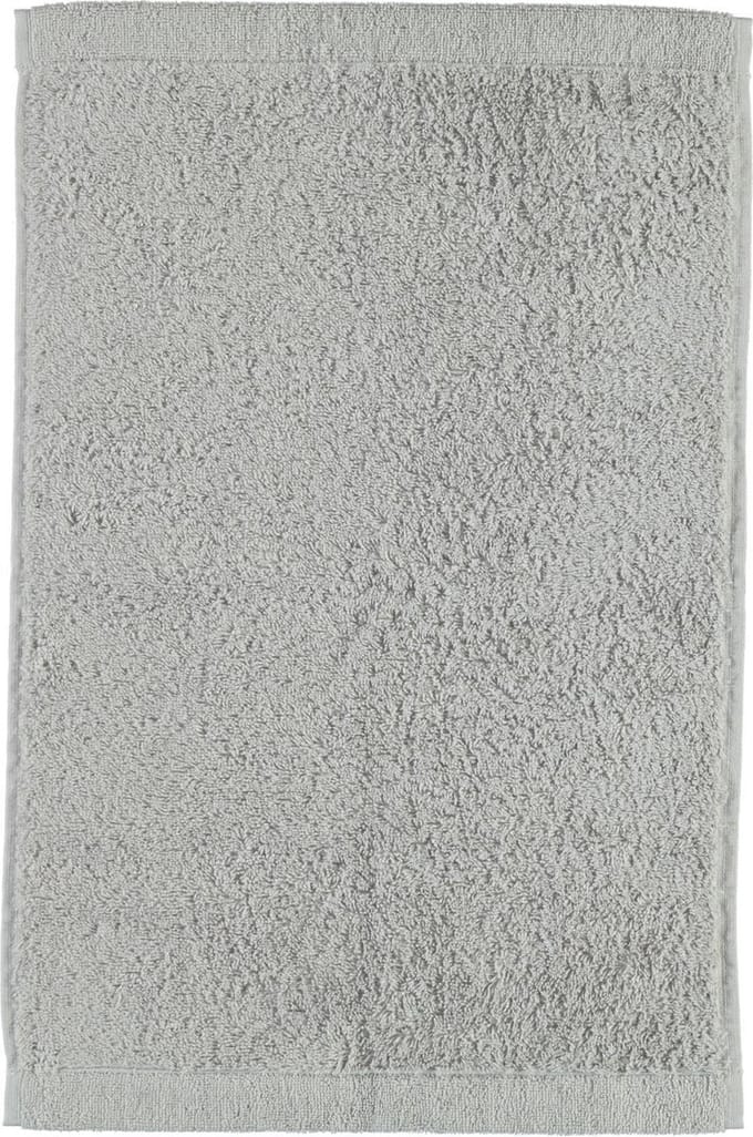 CAWÖ Lifestyle Uni Gastendoekje - Zilver - 30x50