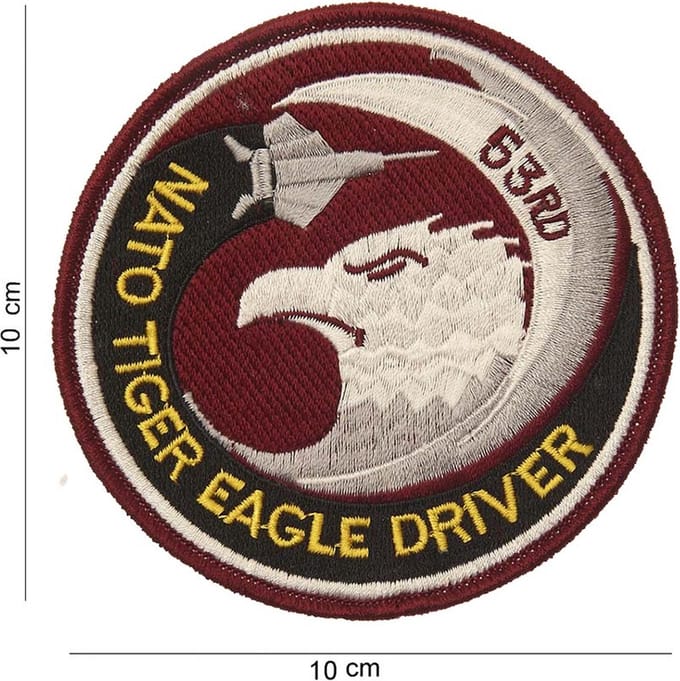 Embleem stof Nato tiger eagle driver