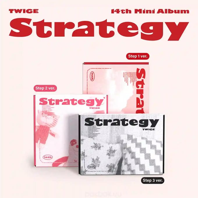 TWICE - [STRATEGY] 14e Mini-album Set