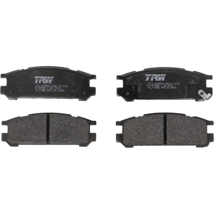 Remblokset TRW GDB990, achter