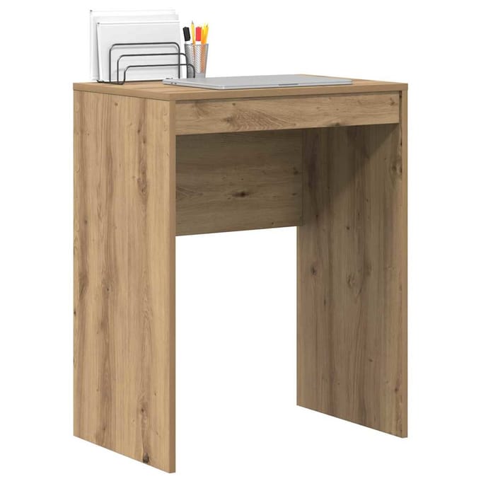 vidaXL - Bureau - Artisan - Eiken - 60 - x - 40 - x - 76 - cm