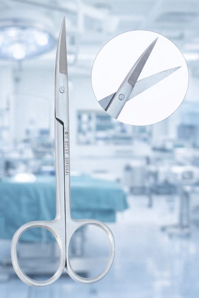 Benelux Surgical Instruments / Iris schaar 11 cm Recht rvs