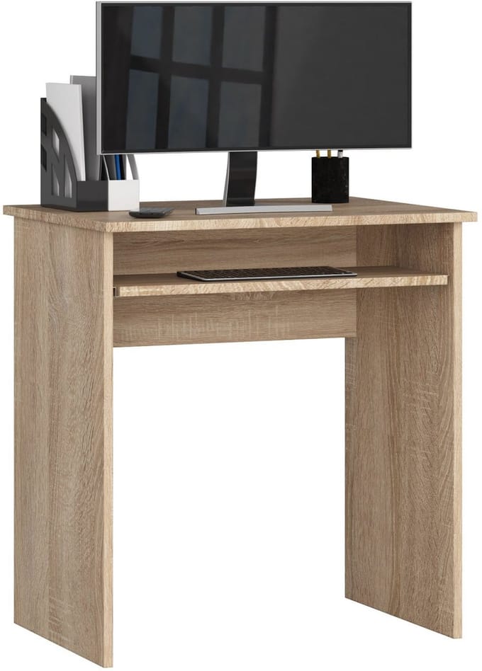 Bureau STAR / Computerbureau / Computer Tafel / Vrijstaand Bureautafel / Sonoma Eik / 68 x 74 x 51 cm