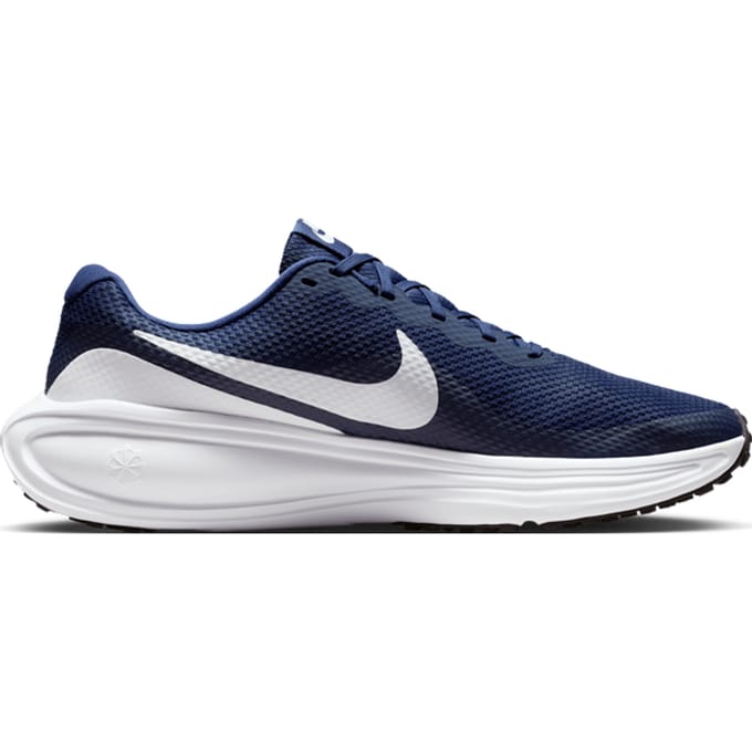 Nike Revolution 8 Sneakers Heren - Blauw - Maat 44 - Mesh/Synthetisch