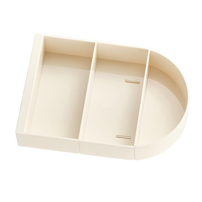 Wandgemonteerde Vitrine Blind Box Figuren Display Case Handwerk Opbergdisplayrek Stofdicht white