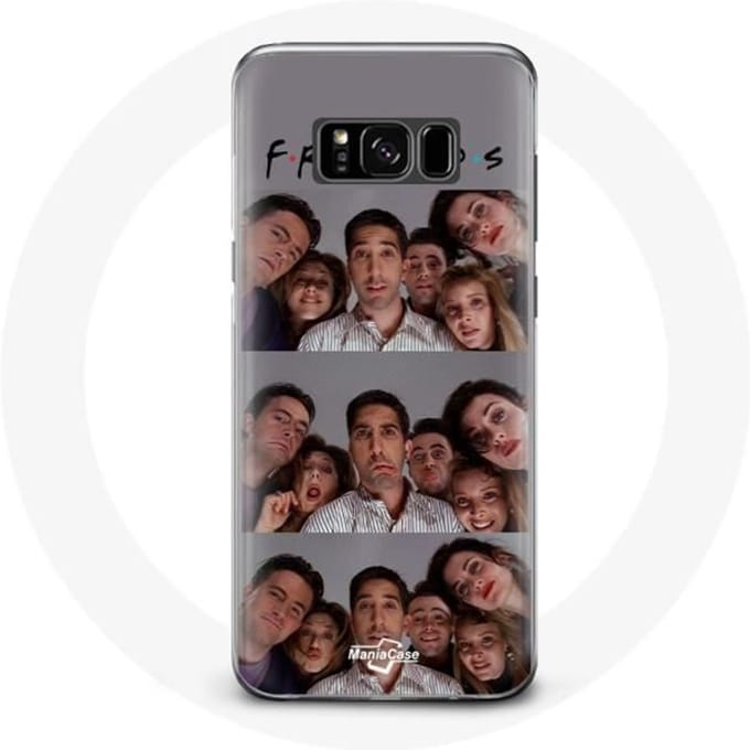 Coque - Friends - Samsung Galaxy S8 Plus - Souple - Gris - Protection