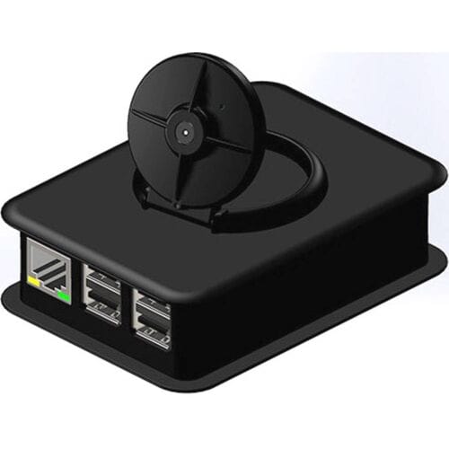 TEKO TEK-CAM3.9 SBC-behuizing incl. camerabehuizing Geschikt voor serie: Raspberry Pi® Zwart