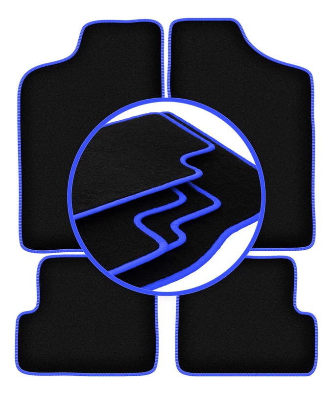 CARLUX-BLUE automatten voor: Fiat Cinquecento hatchback (1991-1998)