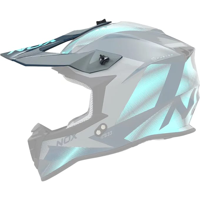 Vizier voor motorcrosshelm Nox 633 Fusion