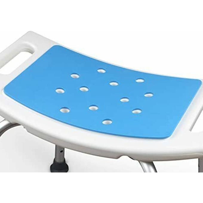 Badstoel Schuimkussen voor Transferbanken Douchestoelen Stadionstoelen Waterdicht Slipvast white
