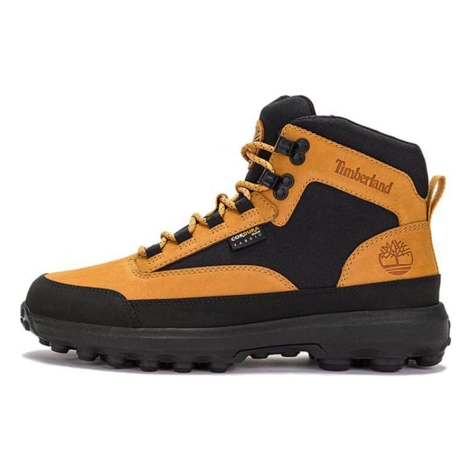 Timberland Cuir Chaud Imperméable Durable Confortable Bottes Courtes d'Extérieur Homme Bottes Blé A652D 41.5 orange