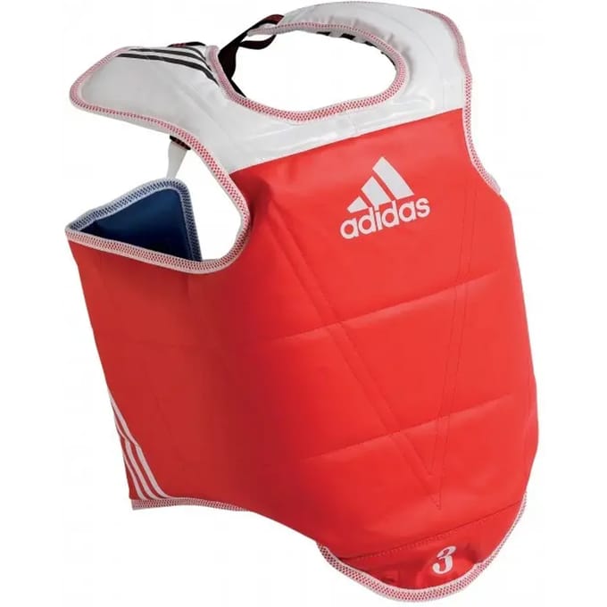 Omkeerbaar taekwondo borstschild adidas