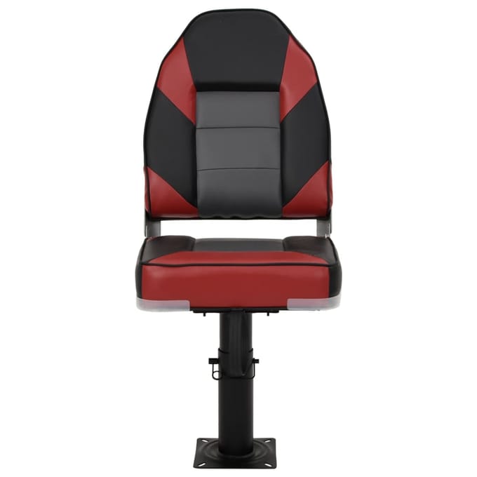 vidaXL - 2-delige - Bootstoelenset - met - hoge - rugleuning - inklapbaar