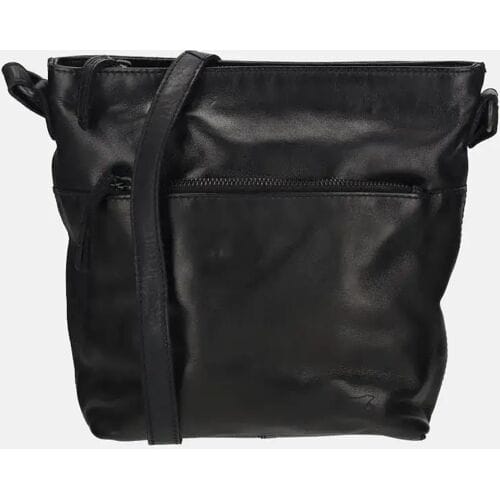Bear Design Nancy Crossbodytas Medium Dames - Leer - Zwart