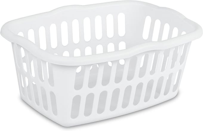 Rechthoekige wasmand 53 liter - Pack van 12