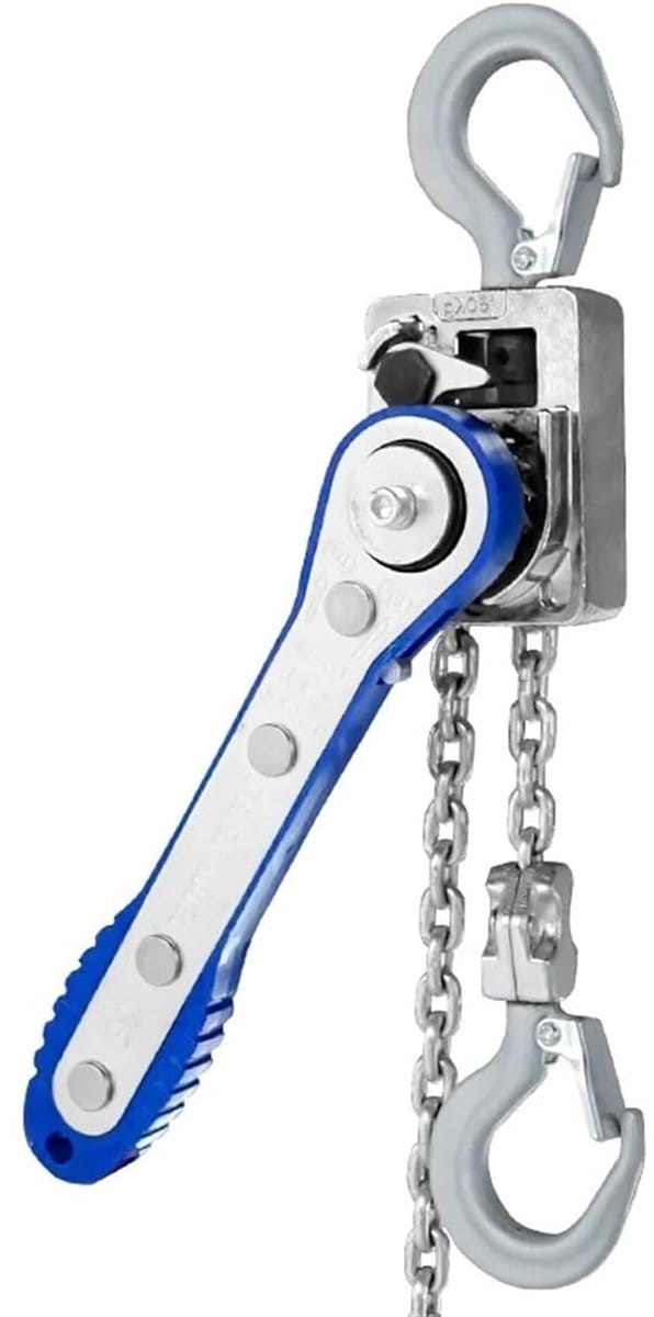 Handtakel - Hefblok - Zware Lasten Tillen - Compact Ontwerp - 100kg Capaciteit - Grijs