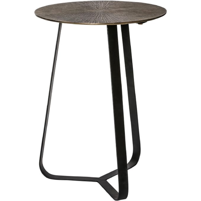 PTMD - Salontafel Kae - Zwart - 40x40x50cm