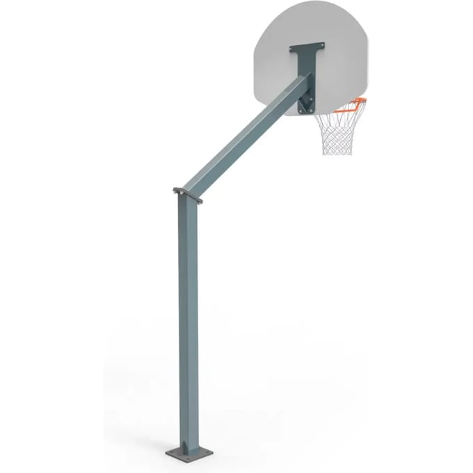Offset basketbalring, 1,20 m, op voetplaat Sporti France