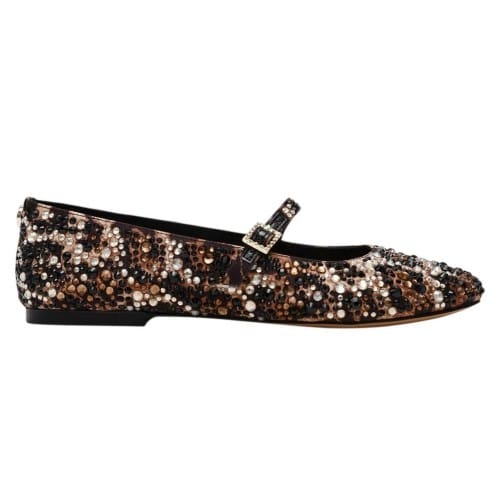 Steve Madden Dames/Dames Brissa Ballet Flats met luipaardprint (Luipaard)