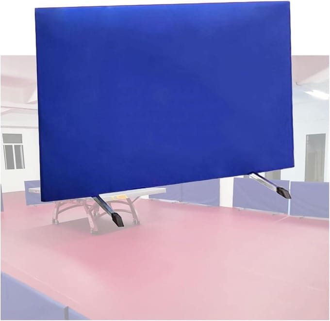 Tafeltennis Omheining - Hekken Set - Spel Afschermen - Robuuste Constructie - 140 x 75 cm - Blauw