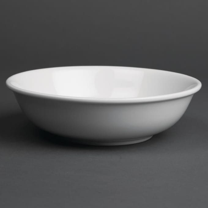 Royal Porcelain Classic White ontbijtkommen 165mm (12 stuks)