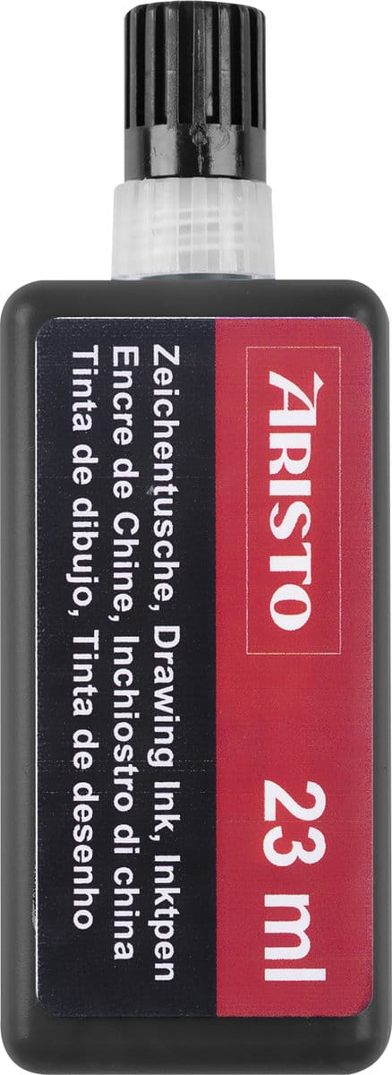 Aristo tekeninkt - inhoud 23ml - zwart - AR-64817