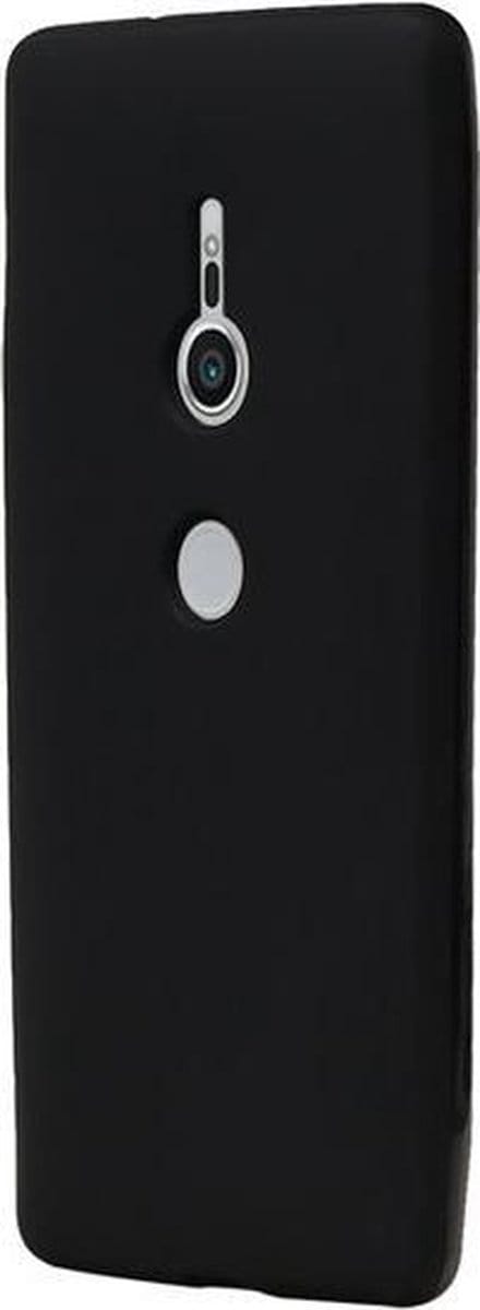 Zwart TPU back case cover Hoesje voor Sony Xperia XZ2