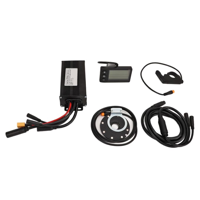 26A Borstelloze Motor Controller S866 Display Trapondersteuning Sensor Duim Gashendel Fiets Lithium black