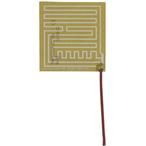 Thermo TECH Polyester Verwarmingsfolie 12 V 15 W (l x b) 85 mm x 80 mm