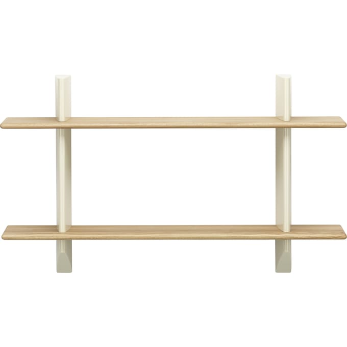 Vitra Rayonnage Mural Wandregal - Prouvé Blanc Colombe (écru) - Eiken