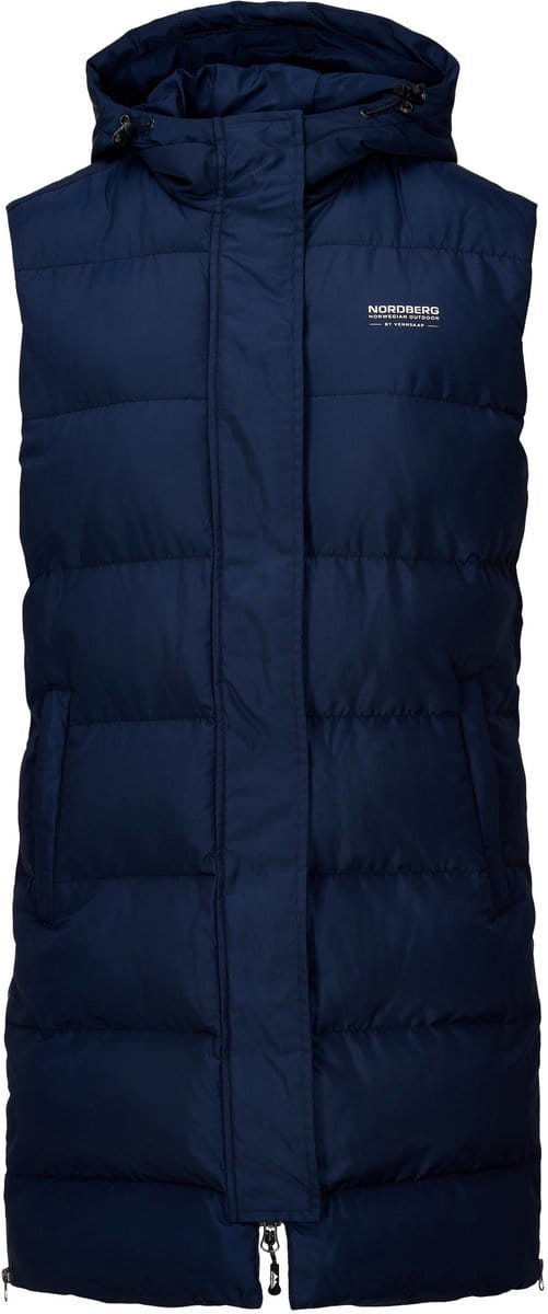Nordberg Puffy Bodywarmer Helle - Dames - Navy - Maat M