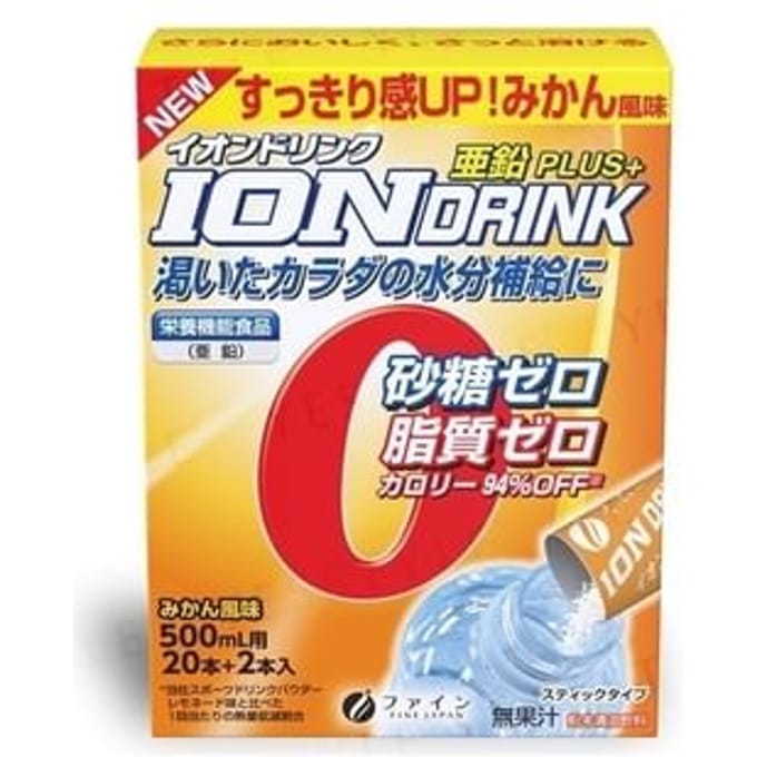 Ion Drink Zinc Plus+ 3g x 22
