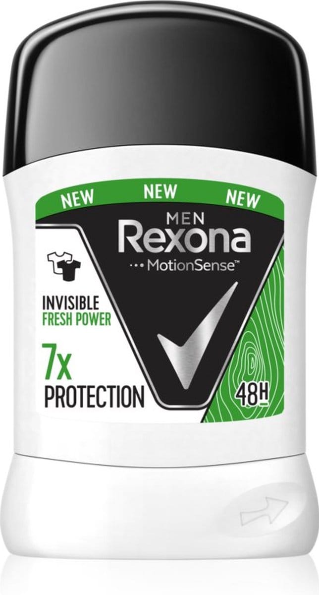 Rexona Men - Deodorant - Stick - Invisible Fresh Power - 50ml
