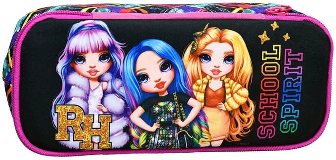 Rainbow High School etui 2-vaks 26 cm, Rainbow etui, Etui, Rainbow