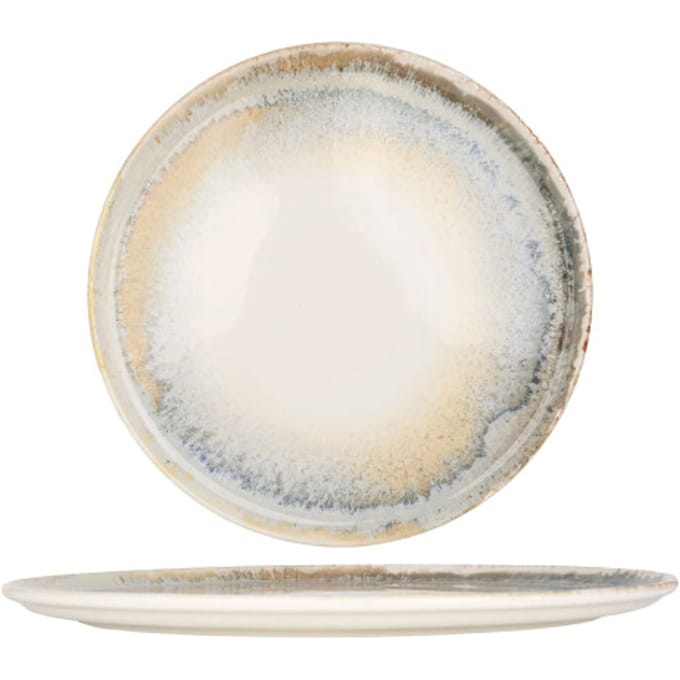 Bonna Pizzabord - Knidos - Porselein - 32 cm - set van 2