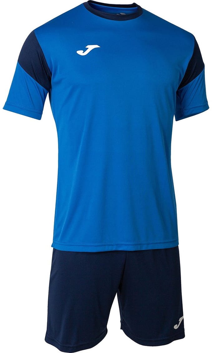 Joma Phoenix Voetbalset Korte Mouw Heren - Marine / Royal | Maat: 2XL