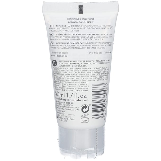 BABÉ Repairing Hand Cream 50 Crème