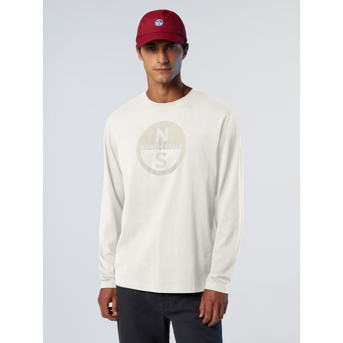 North Sails T-shirt Lange mouwen met maxi-print