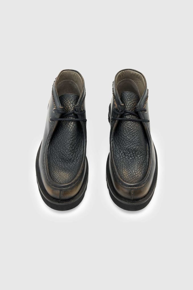 AllSaints Skiff Boot Black/brown Taglia: 43 | Stivali Outlet | Uomo | Nero