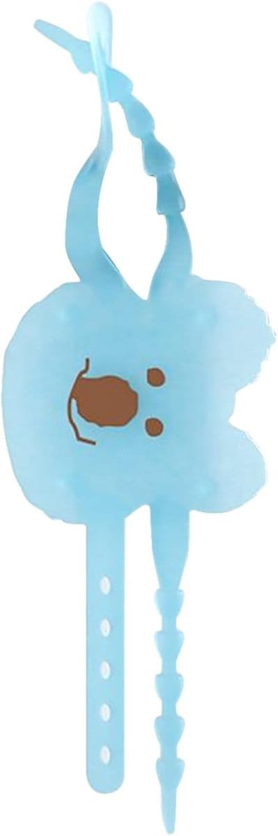 Deurslamdemper Koala - Deurstopper - Rust in huis - Schattig design - 18 x 8 cm - Blauw
