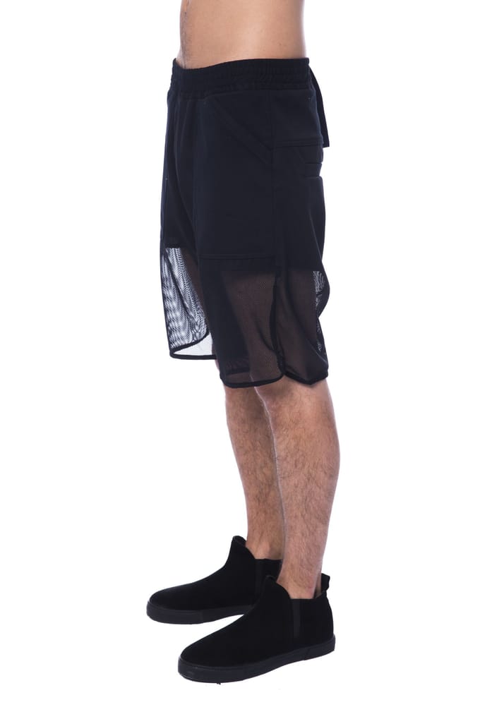 Nicolo Tonetto Zwarte Polyester Korte Broek voor Mannen