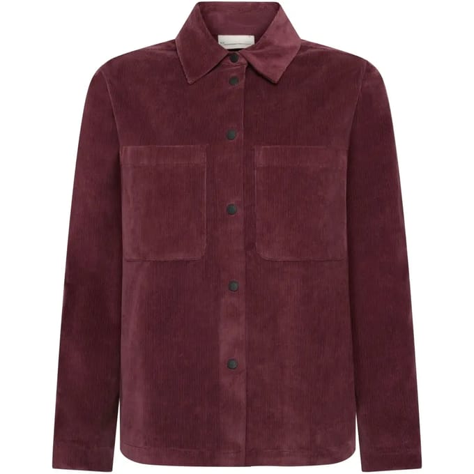 Corduroy Overshirt Dames KnowledgeCotton Apparel