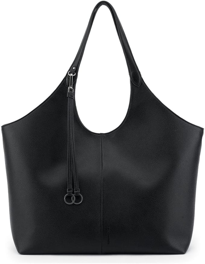 FREDsBRUDER shopper My Bestie Big Shopper Black zwart