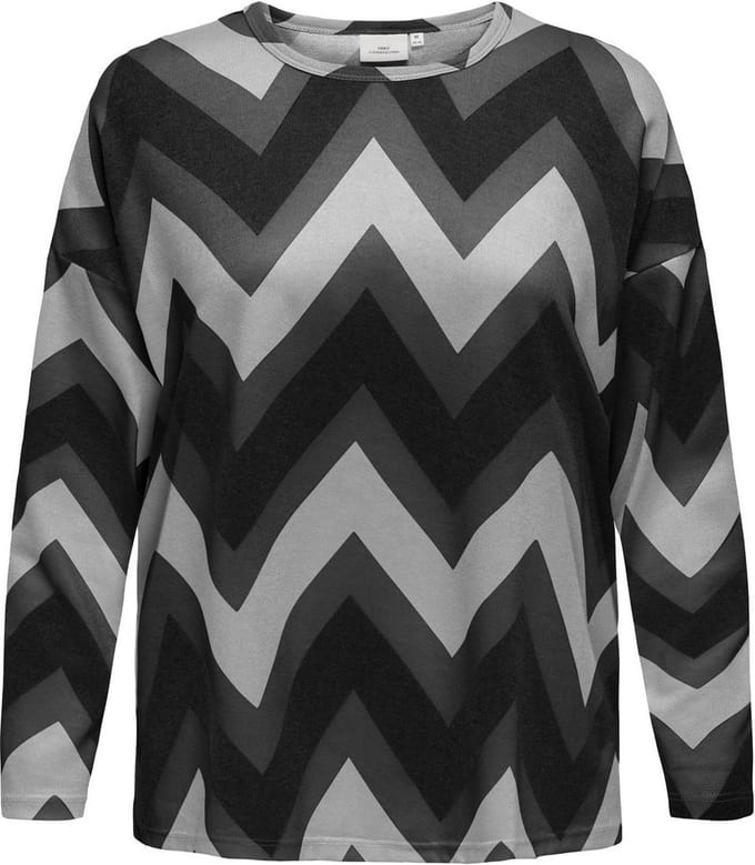 ONLY CARMAKOMA - CARKAYA LIFE L/S TOP JRS - Dames - Blouses
