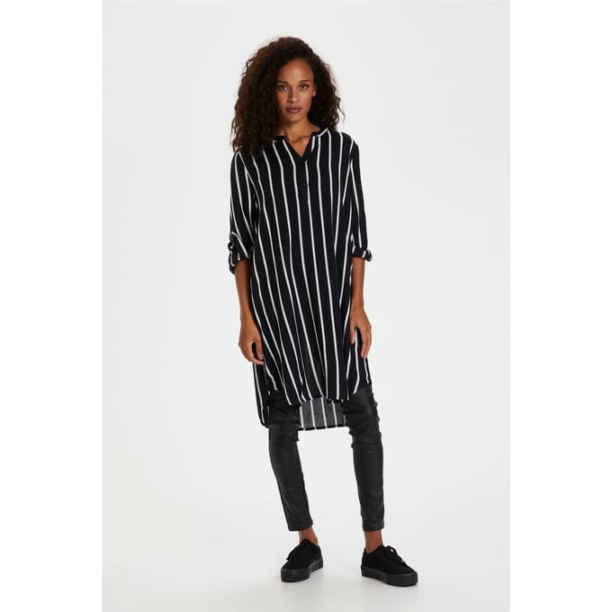 Kaffe blousejurk marana Wit-34