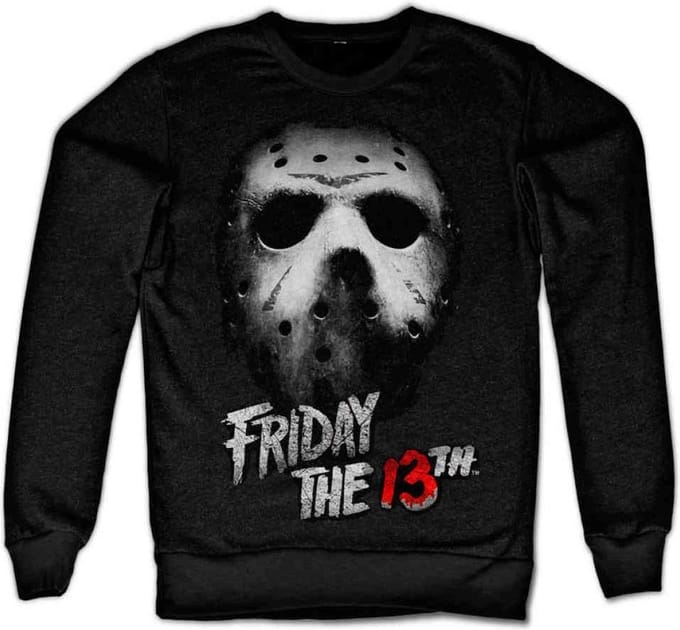 Friday The 13th Sweater/trui -M- Friday The 13th Zwart