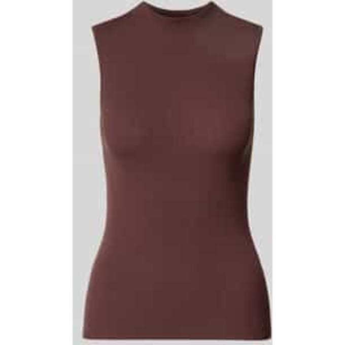 Slim fit top met mock-neck model 'FESKIES'