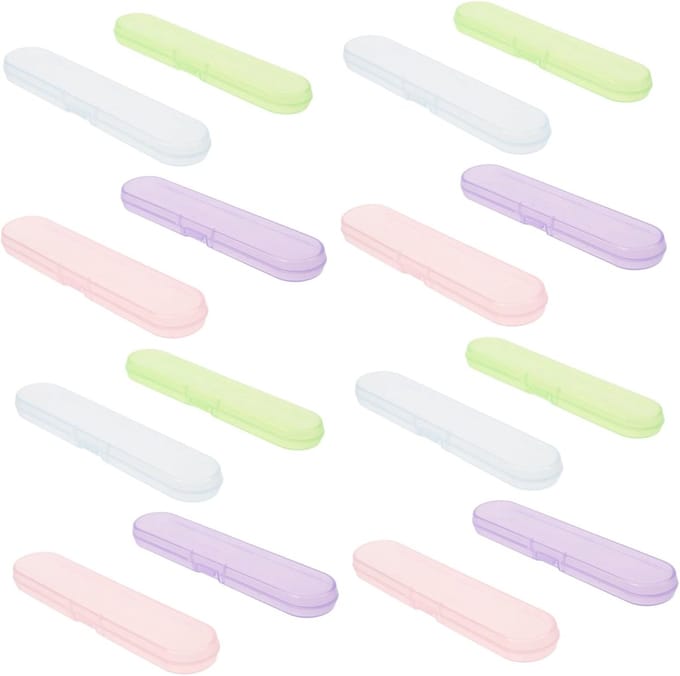 Pincet Organizer - Wimper Case - Schoon Houden - Gescheiden Vakken - 20 Stuks - Transparant