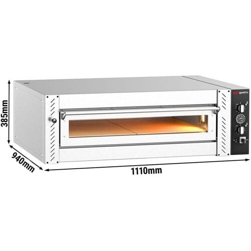 GGM Gastro Elektro Pizzaofen - 4x 34cm - Manuell