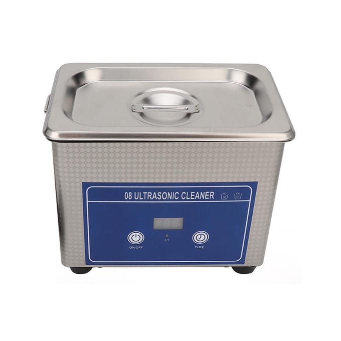PS-08 Horloge Sieraden Brillen Kunstgebitten Reinigingsmachine 800ml gray
